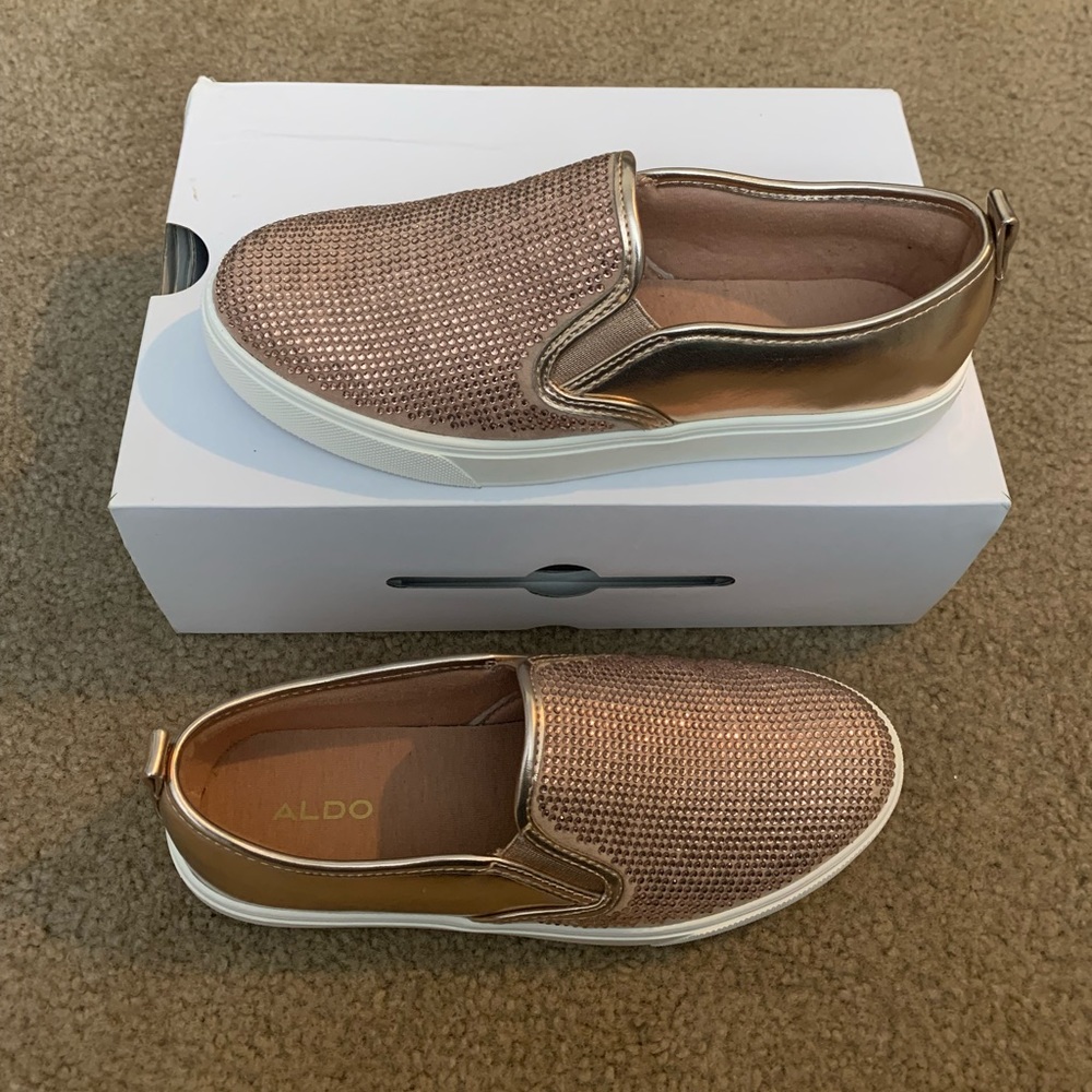 Sparkly Classic Slip Ons
